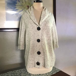 ✨Cato Cream Sweater w/ Chunky Buttons - XL